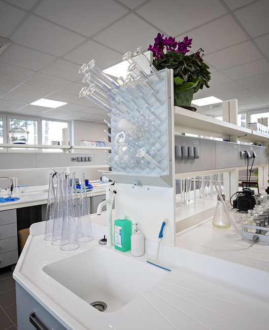 Laboratorio per la qualità dell'acqua di Acea